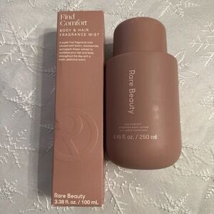 Rare Beauty Find Comfort body lotion, hair & body mist NIB